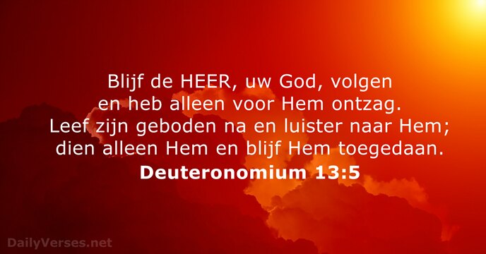 deuteronomium 13:5