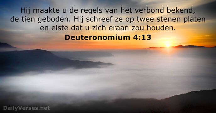 deuteronomium 4:13