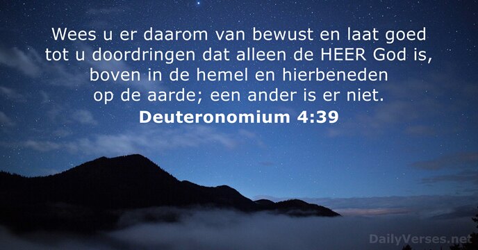 deuteronomium 4:39