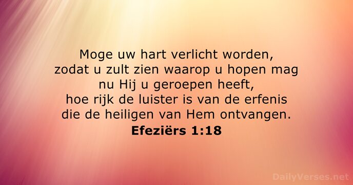 efeziers 1:18