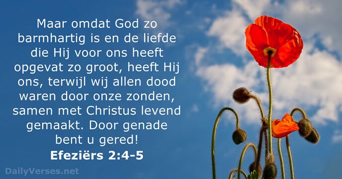 efeziers 2:4-5