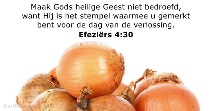 Efeziërs 4:30
