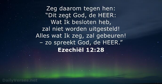 ezechiel 12:28