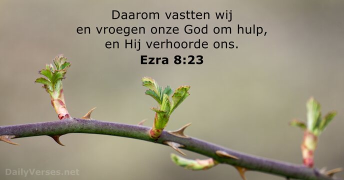 ezra 8:23