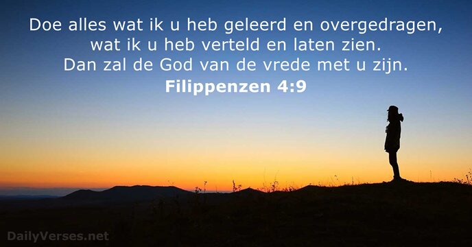 Filippenzen 4:9