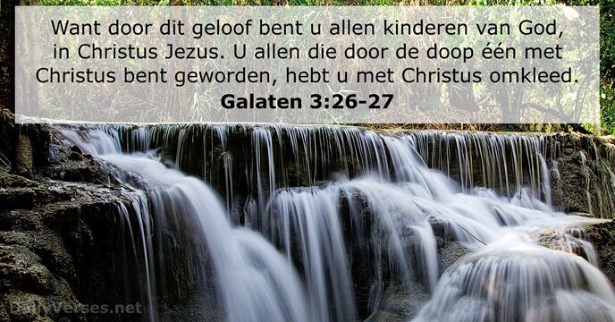 galaten 3:26-27