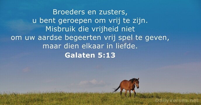 Galaten 5:13