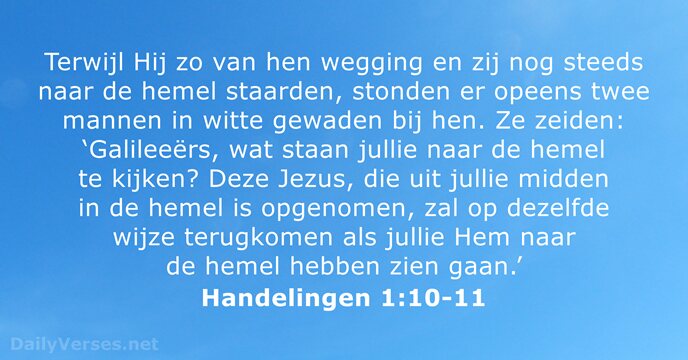 handelingen 1:10-11