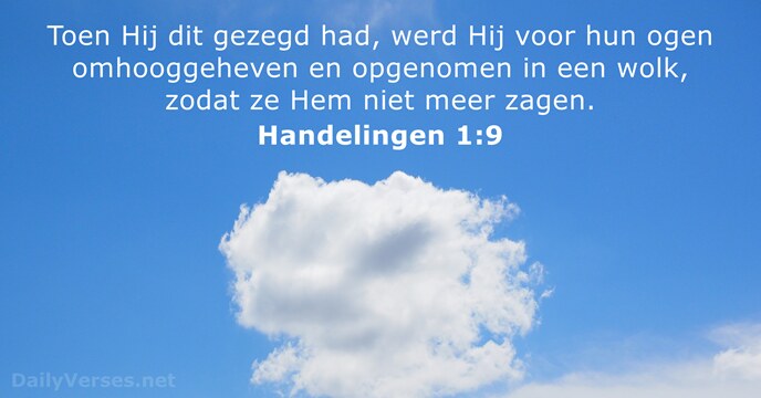 Handelingen 1:9