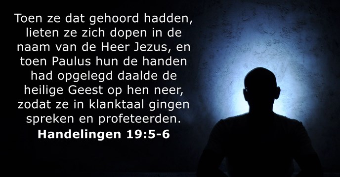 Handelingen 19:5-6