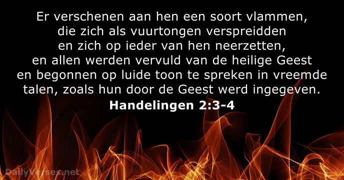 Handelingen 2:3-4