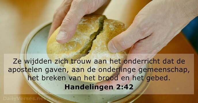 handelingen 2:42