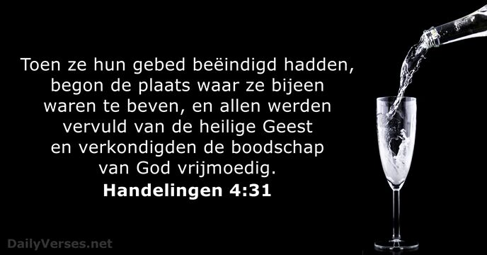 Handelingen 4:31