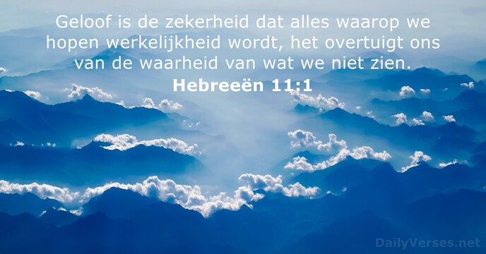 Hebreeën 11:1
