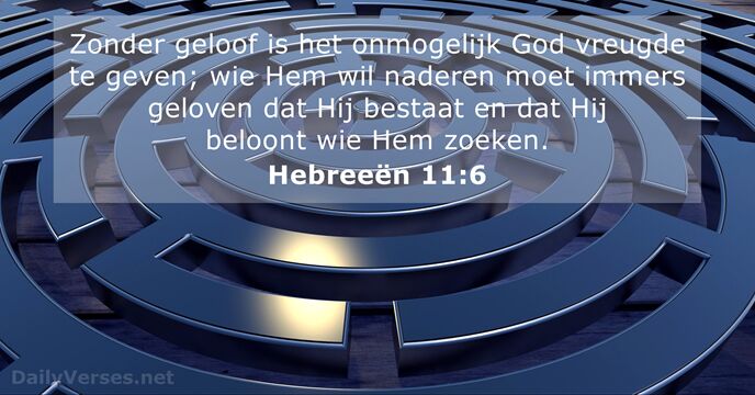 Hebreeën 11:6