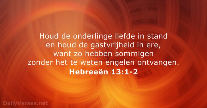 hebreeen 13:1-2