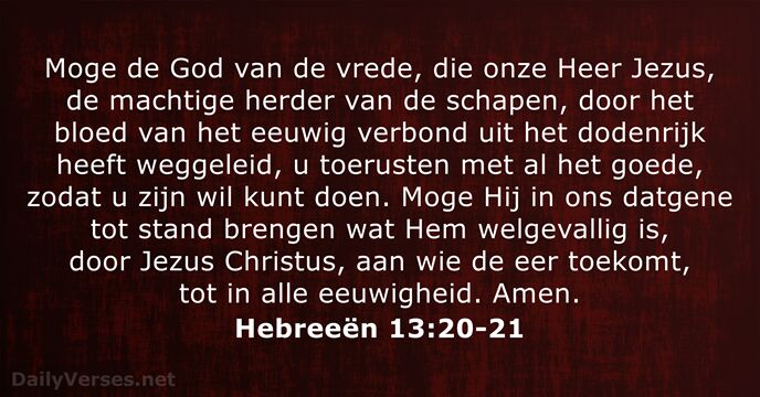 hebreeen 13:20-21