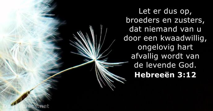 hebreeen 3:12