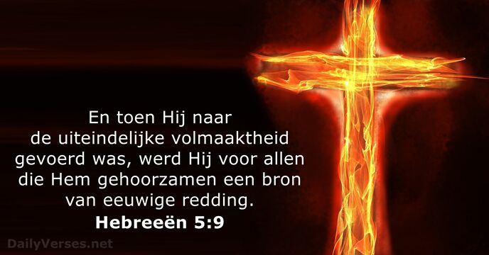 Hebreeën 5:9