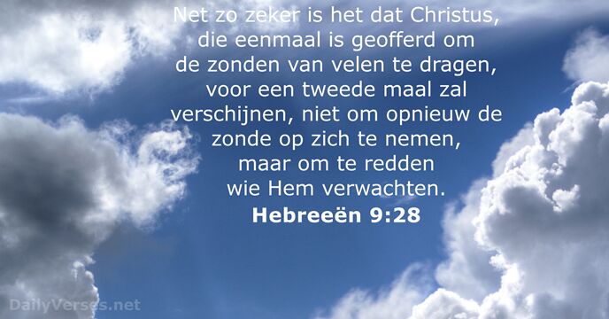 hebreeen 9:28