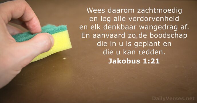 jakobus 1:21