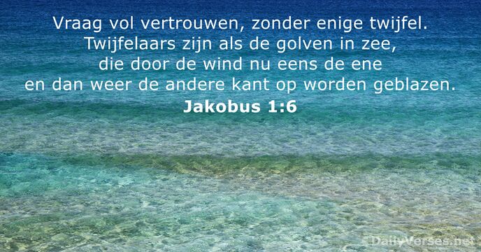 jakobus 1:6