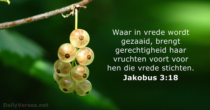 jakobus 3:18