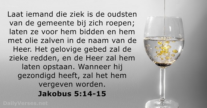 Jakobus 5:14-15