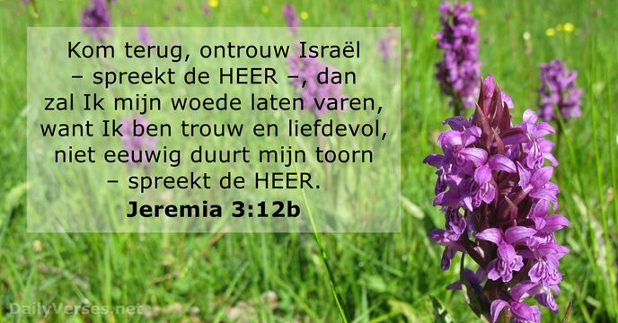jeremia 3:12b