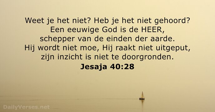 Jesaja 40:28