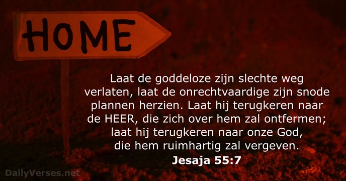 jesaja 55:7