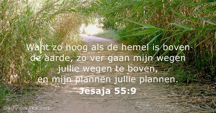 jesaja 55:9