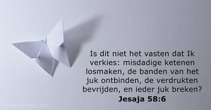 jesaja 58:6