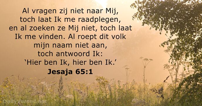 Jesaja 65:1