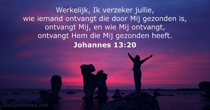 johannes 13:20