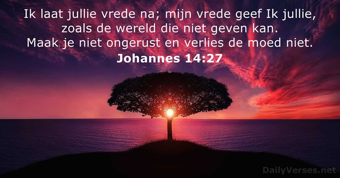 johannes 14:27