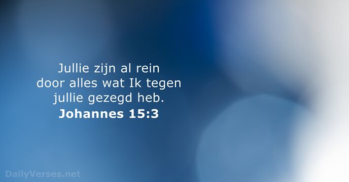 johannes 15:3