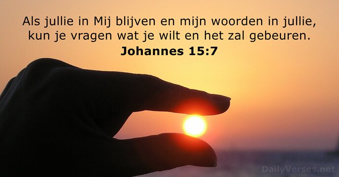 Johannes 15:7
