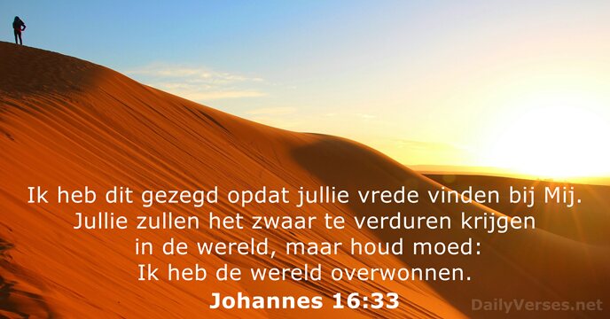 johannes 16:33