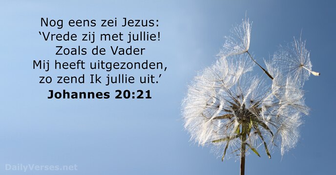 johannes 20:21