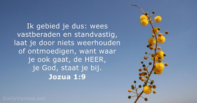 jozua 1:9