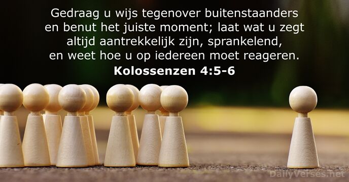 kolossenzen 4:5-6