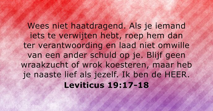 leviticus 19:17-18