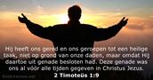 2-timoteus 1:9
