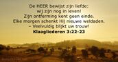 Klaagliederen 3:22-23