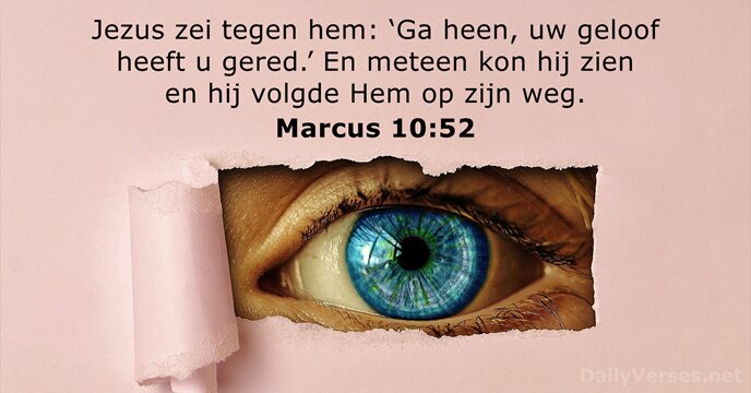 marcus 10:52