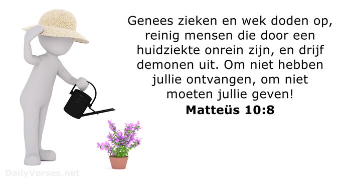 Matteüs 10:8