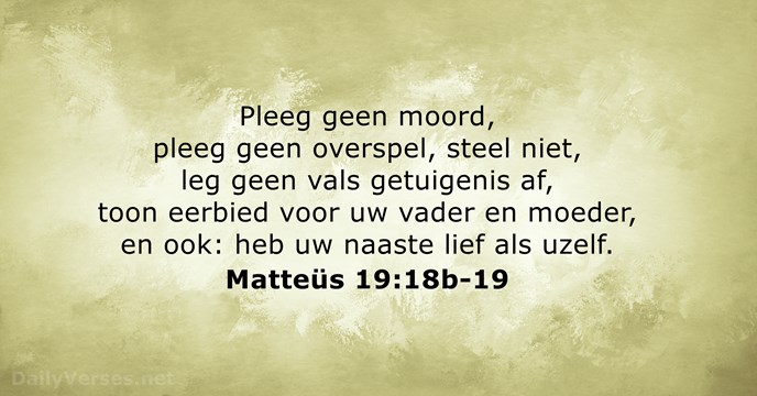 matteus 19:18b-19