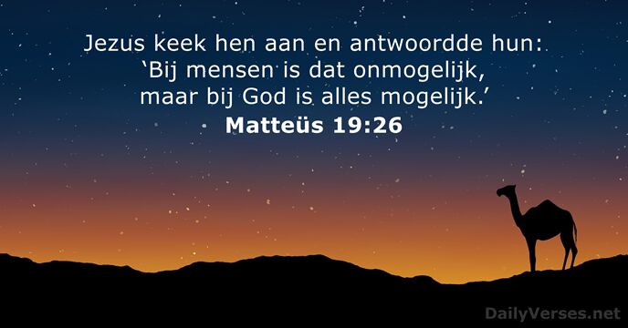 Matteüs 19:26