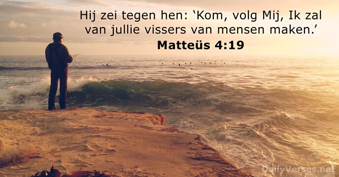 Matteüs 4:19